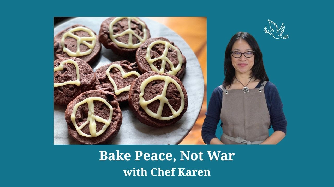 Bake Peace: World Peace Cookies-Gluten Free and Low Sugar Plus with Shio Koji