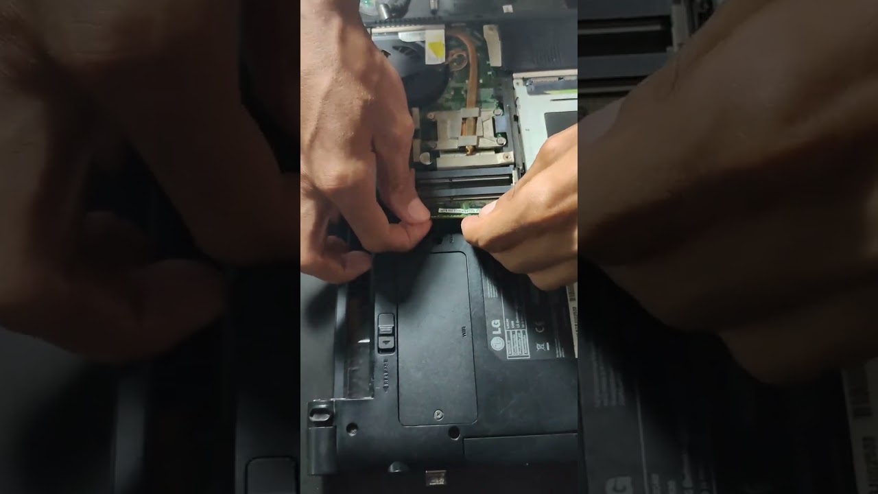 Fiz upgrade e o notebook queimou?! Notebook lg c400