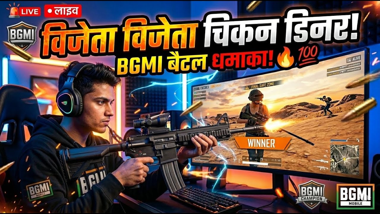 BGMI TEST IQOO NEO 10 LIVE STREAMING