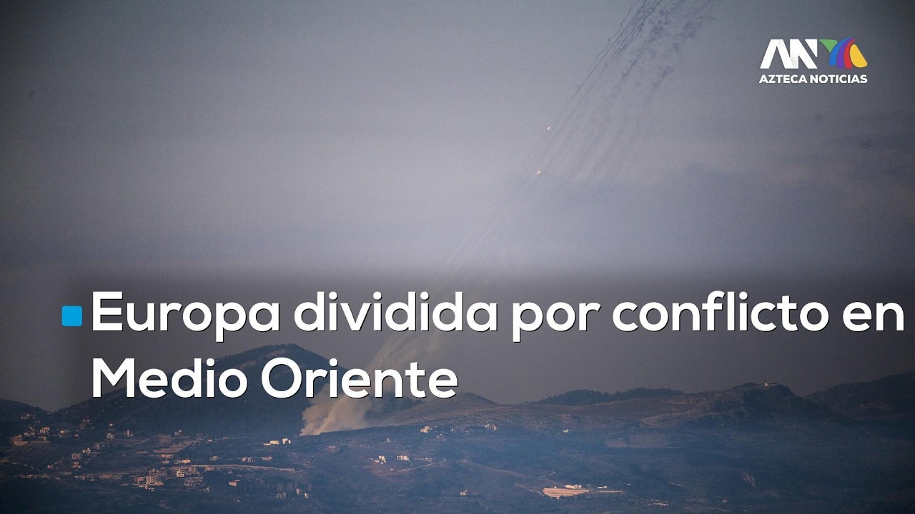 #AgendaMundial | El conflicto en Medio Oriente ha generado divisiones dentro de Unión Europea