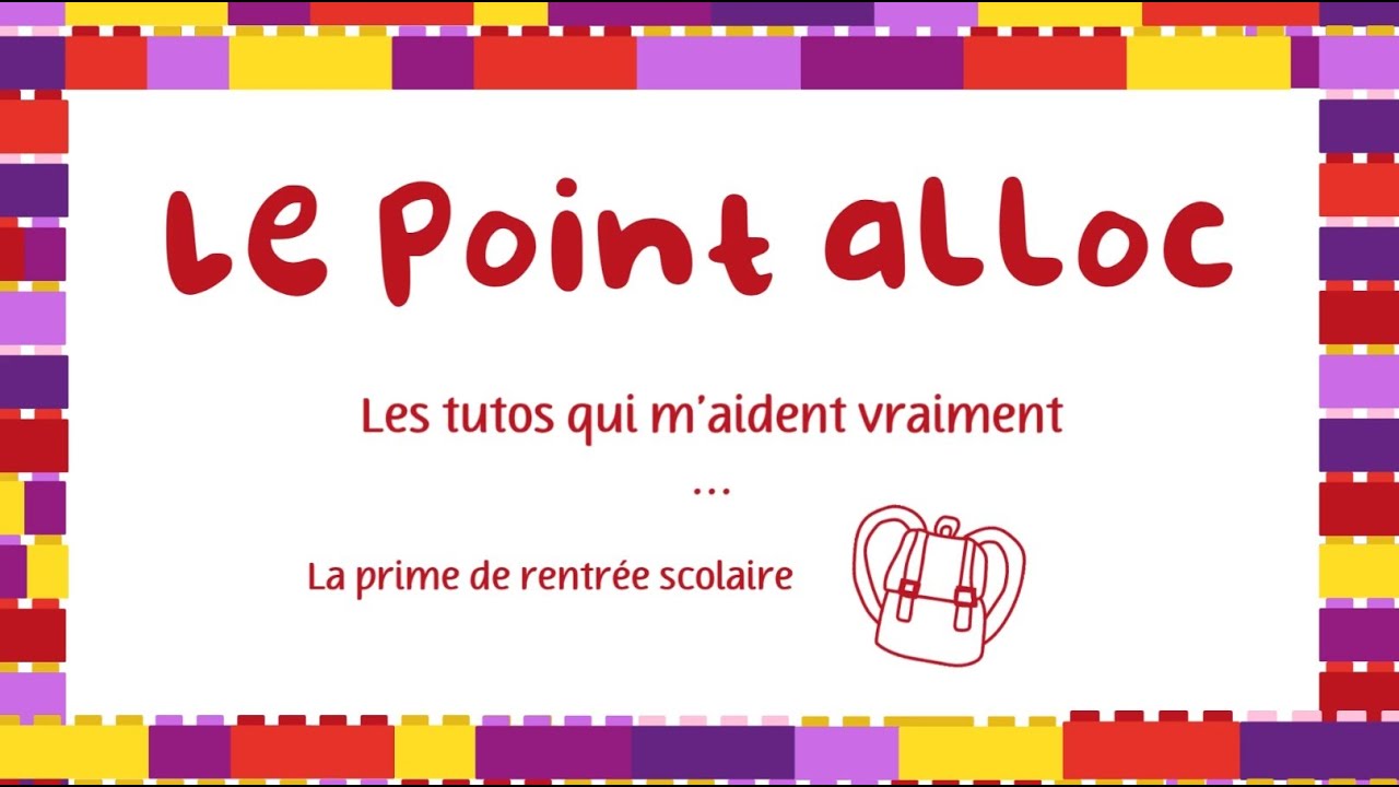 La prime de rentrée scolaire
