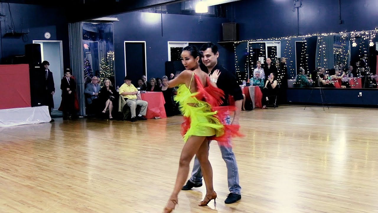 Spectacular Dress Transformation: Jive Wonders- A Holiday Ballroom Showcase