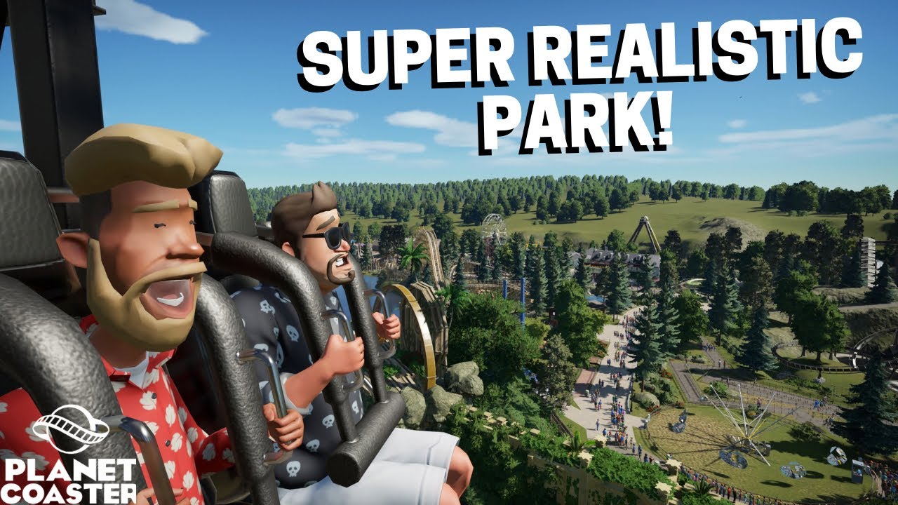 A Hugely REALISTIC Park With Superb Theming! | Planet Coaster | Park Spotlight