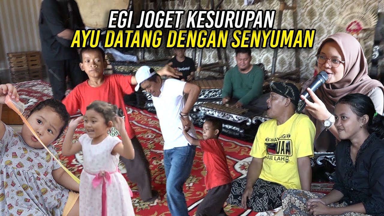 EGI JOGET KESURUPAN DITANYA PANACASILA BELEPOTAN | AYU DATANG MENENANGKAN