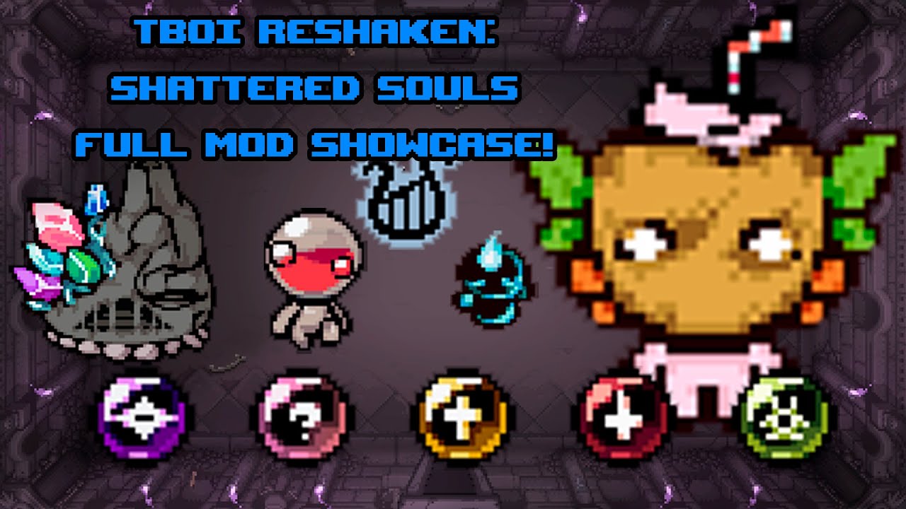 Spirit Orbs and Milkshakes - TBOI Reshaken Vol. 1 Mod showcase | Tboi Repentance
