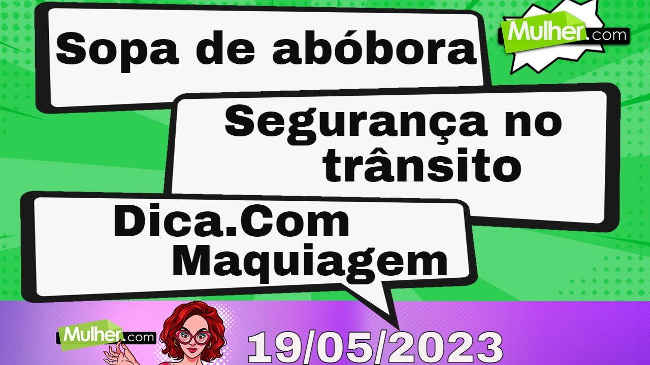 Programa Mulher.com | @ProgramaMulherPontoCom | AO VIVO