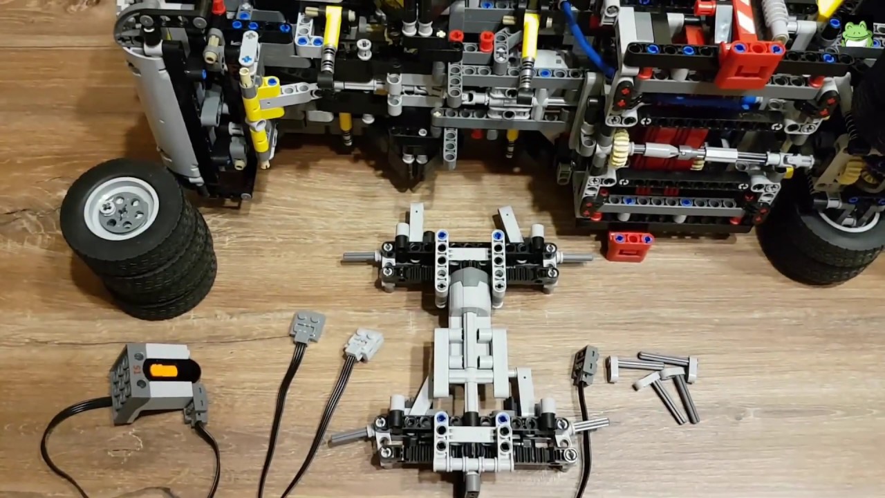LEGO Technic 42043 RC MOD instruction - Mercedes-Benz Arocs 3245 - Model A