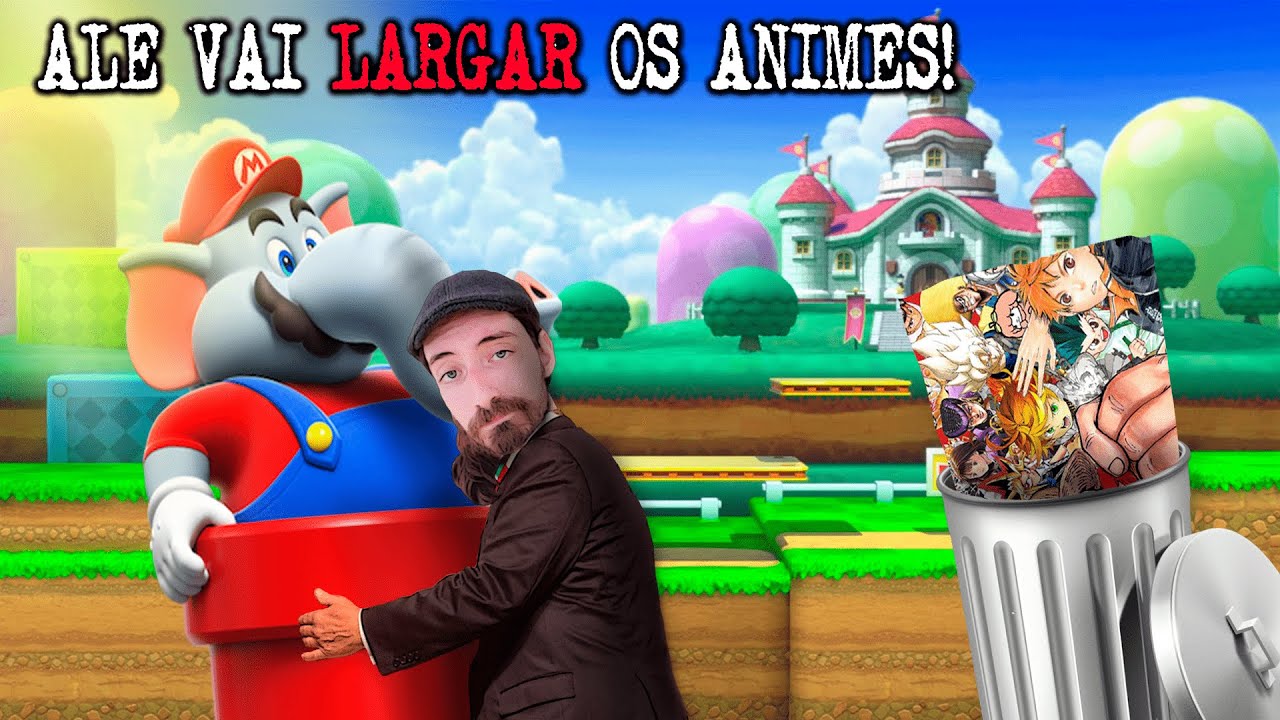 ALEXANDRE ESTEVES DESISTE DOS ANIMES E VAI JOGAR MARIO ELEFANTE!!!