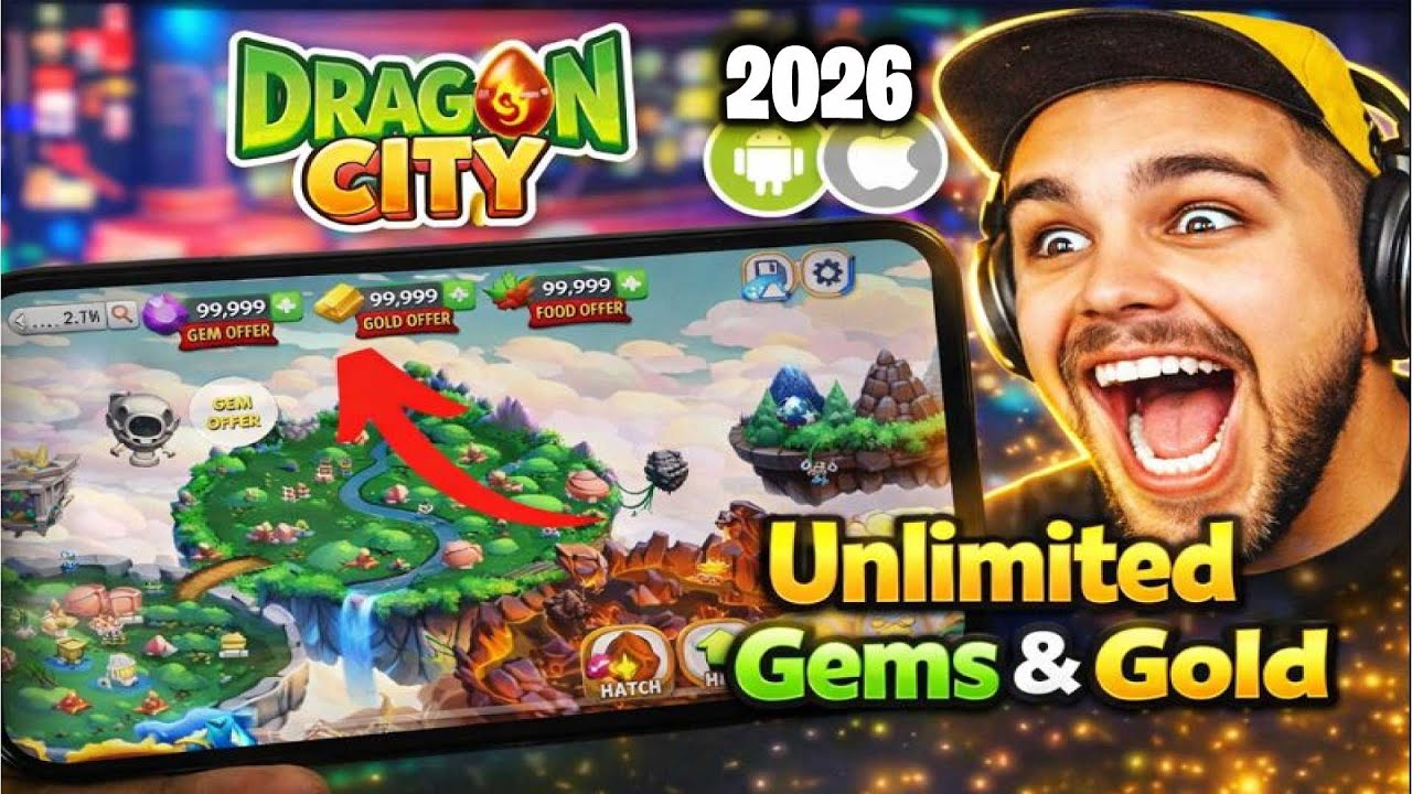Dragon City Hack 2026 — FREE Gems & Gold in 2 Minutes