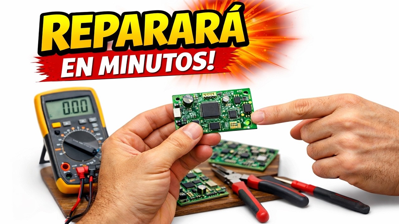 Lo que debes HACER para revisar cualquier TARJETA ELECTRÓNICA