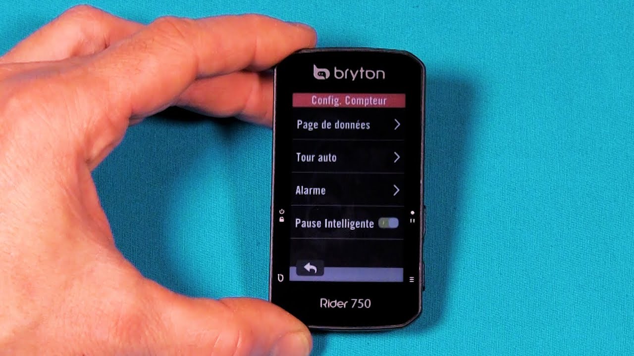 TUTO BRYTON : RIDER 750 ACTIVER LA PAUSE INTELLIGENTE