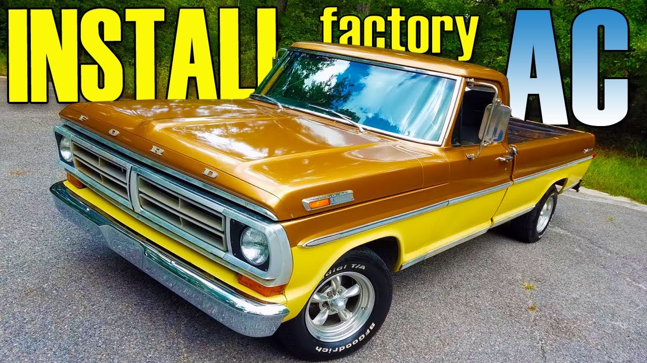 Classic Car Air Conditioning Installation