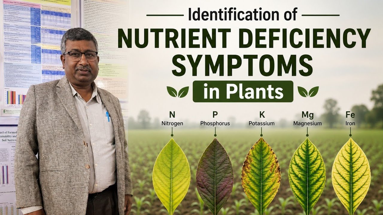 Identification of Nutrient Deficiency Symptoms in Plants.