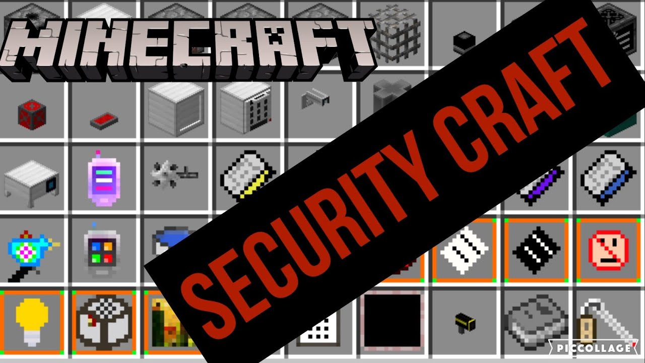 Security Craft is Amazing! (Minecraft Mod Review/Showcase)