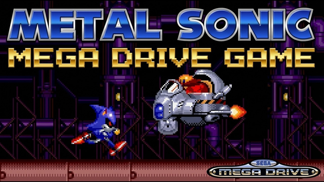 Metal Sonic Rebooted [Full Runthrough] All Emeralds, Super Metal Sonic, No Death