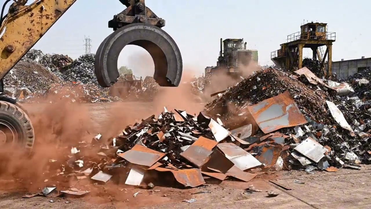 Raw Metal Magnet Lifts | Most Satisfying Industrial Sound Ever