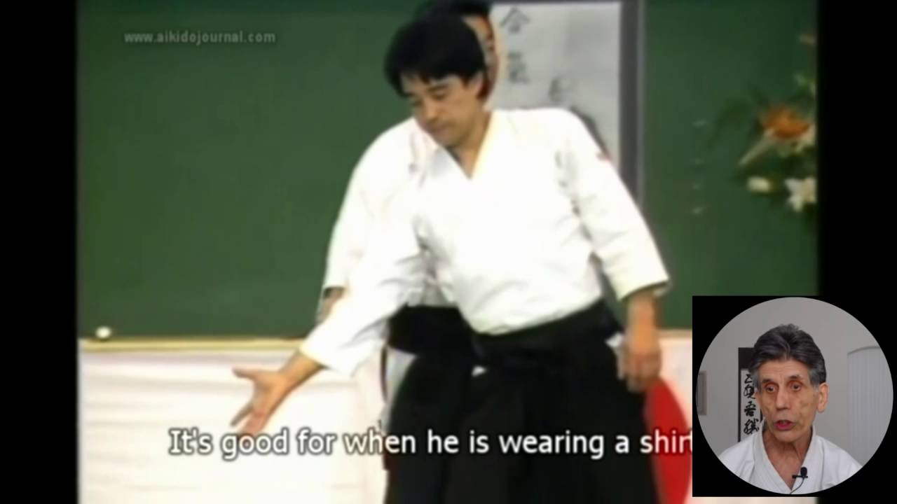 Morihiro Saito explains Iriminage with commentary by Stanley Pranin
