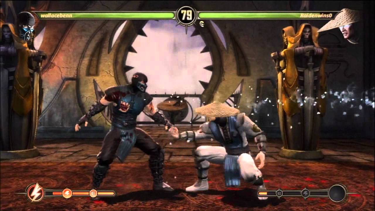 Raidenwins (Raiden) vs. wallacebean (Sub-Zero) - MK9 online match