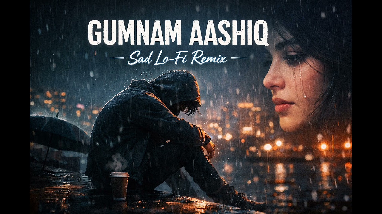 GUMNAM AASHIQ 💔 | Sad Lo-Fi Remix | Heart Touching Hindi Song | Night Vibe Alone Feel