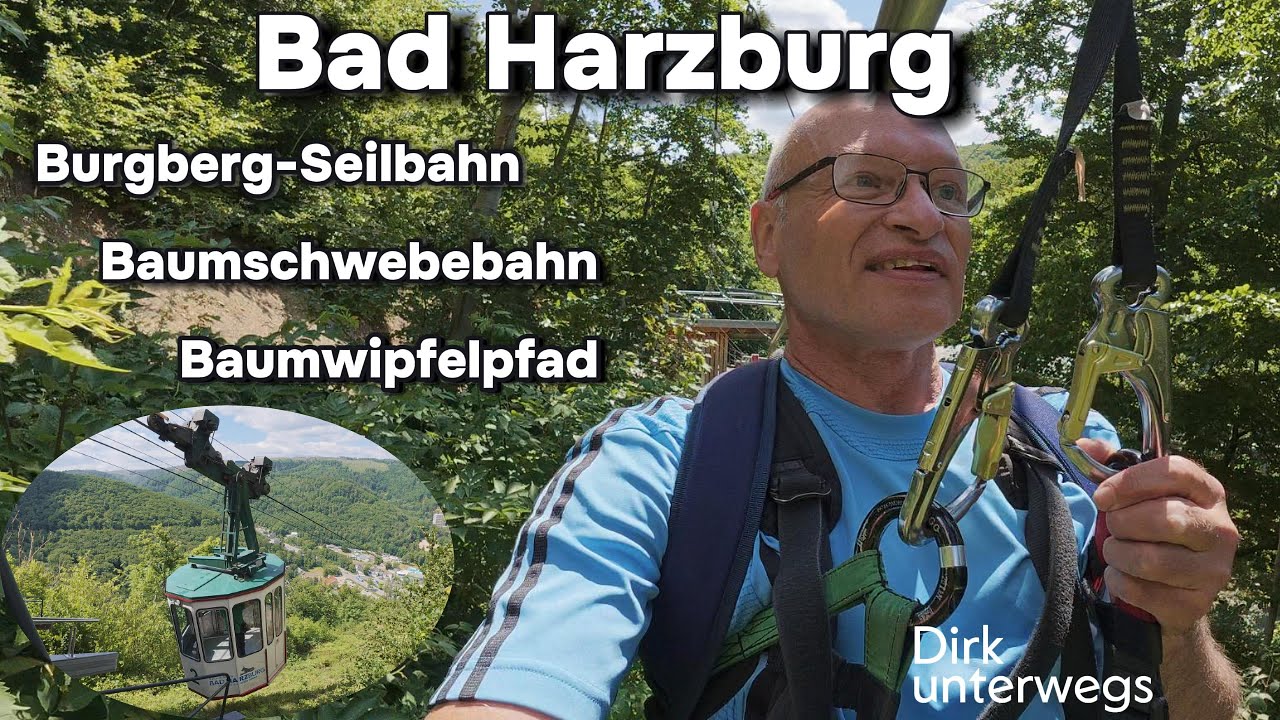 Harz, Bad Harzburg: Seilbahn - Baumschwebebahn - Baumwipfelpfad