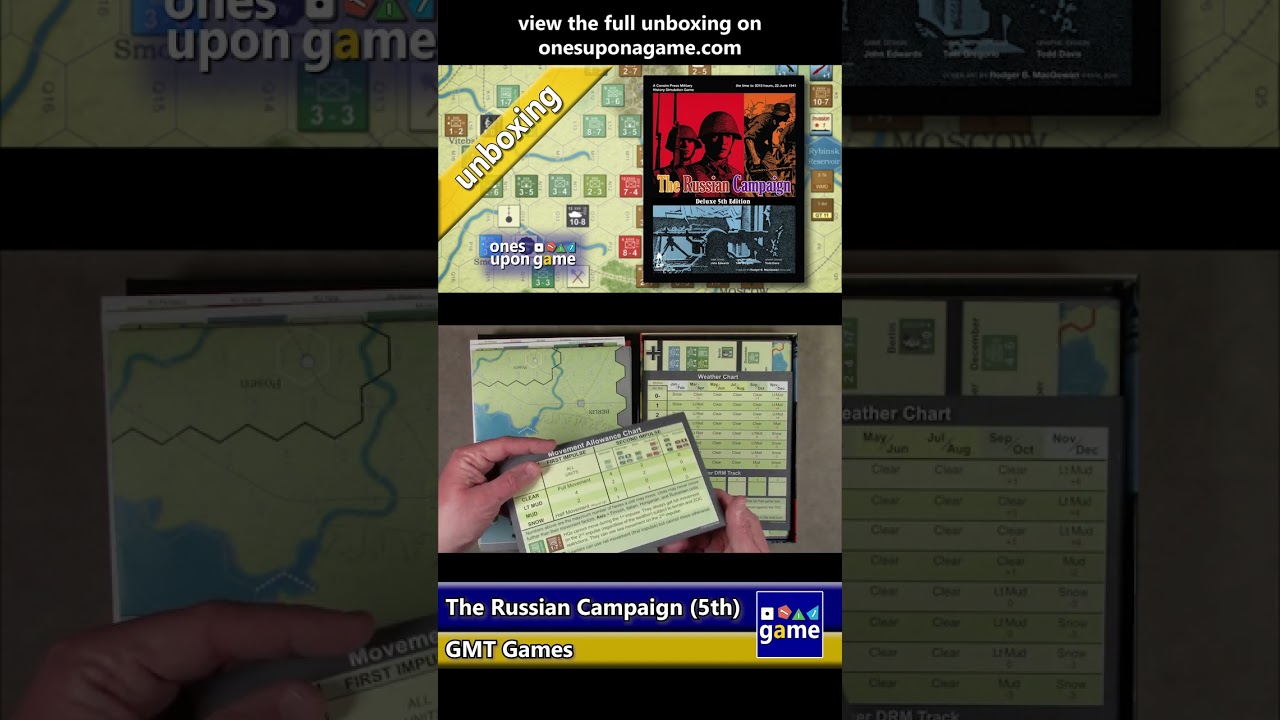 Russian Campaign (Deluxe 5th Edition) || unboxing || #shorts
