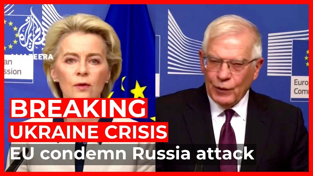 EU condemns Russia&rsquo;s &lsquo;barbaric&rsquo; attack on Ukraine, prepares tougher sanctions