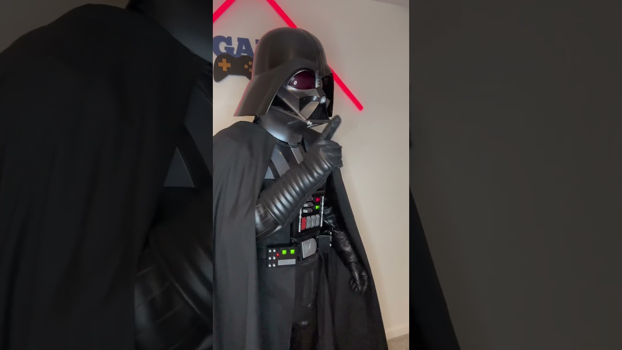 Rate my voice changer #starwars #darthvader #cosplayer #starwarscosplayer #shorts