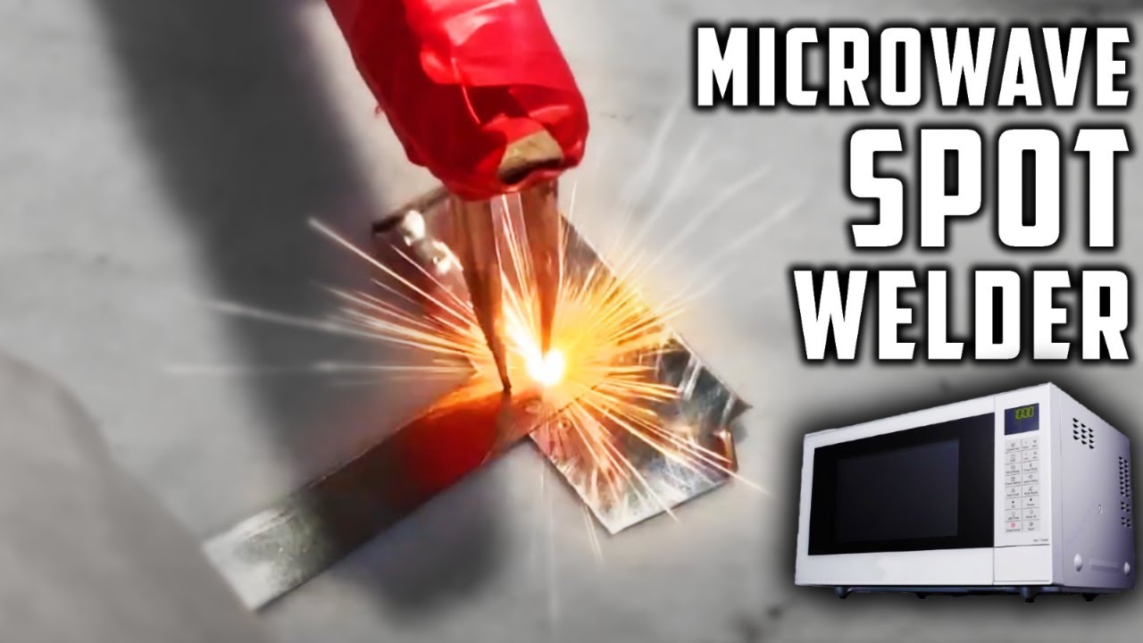 Spot Welder from Microwave Parts