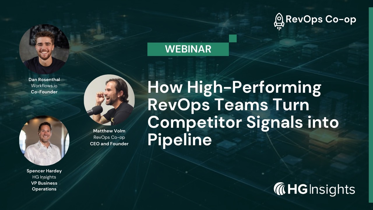 How High-Performing RevOps Teams Turn Competitor Signals into Pipeline