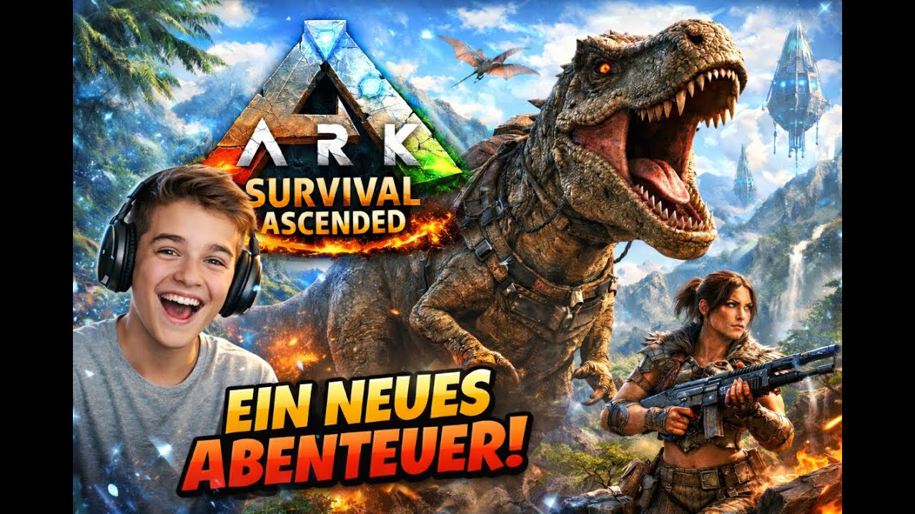 Wir starten in Ark Survival Ascended rein !