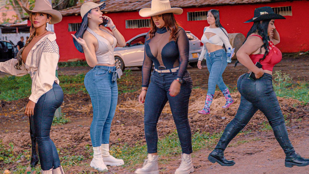 The Most Beautiful Women Riding Horses in Colombian Paradise 2025 🐴