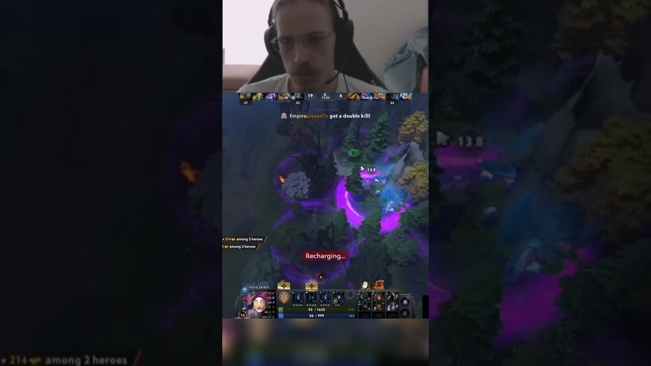 Casual void spirit plays by Topson !!!😱😱😱 #dota2 #shorts #topson