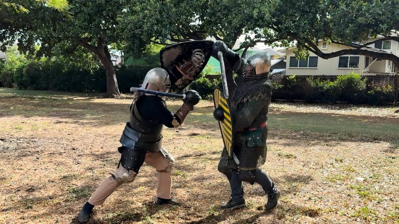 My First SCA Heavy Armor fight- 22Jun25