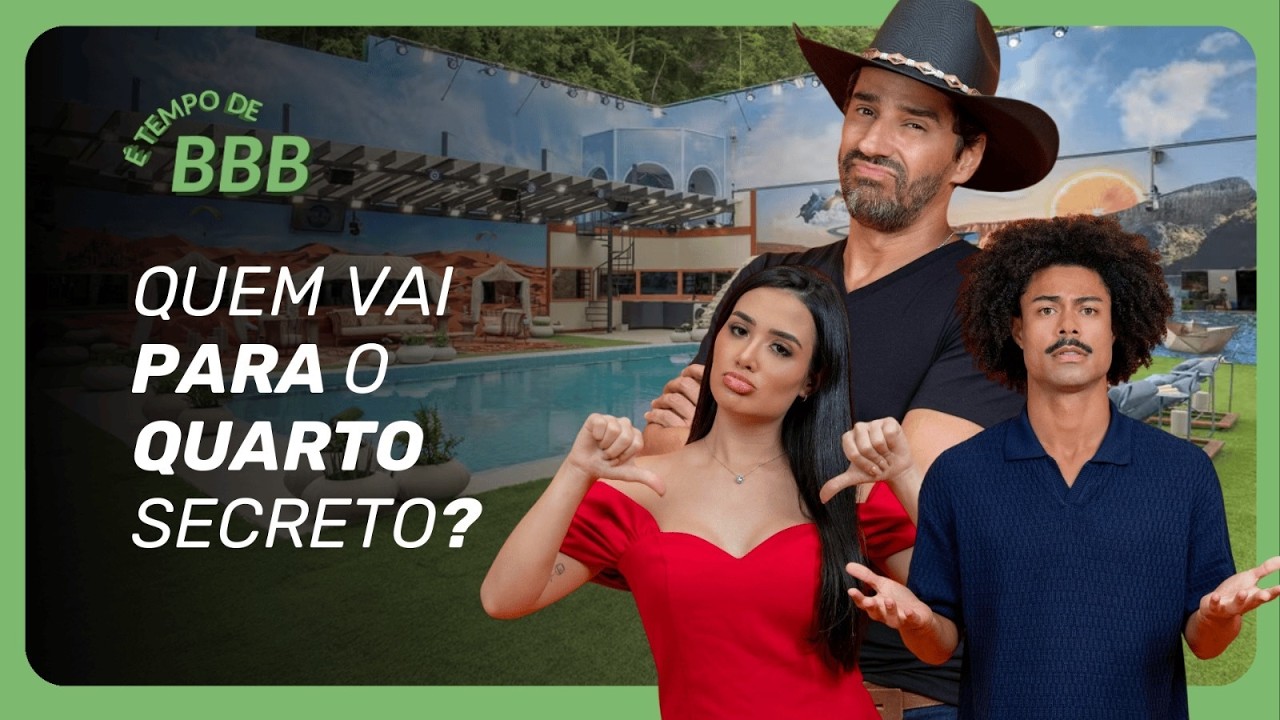 COWBOY, BRENO E JORDANA estão no PAREDÃO FALSO | É TEMPO DE BBB