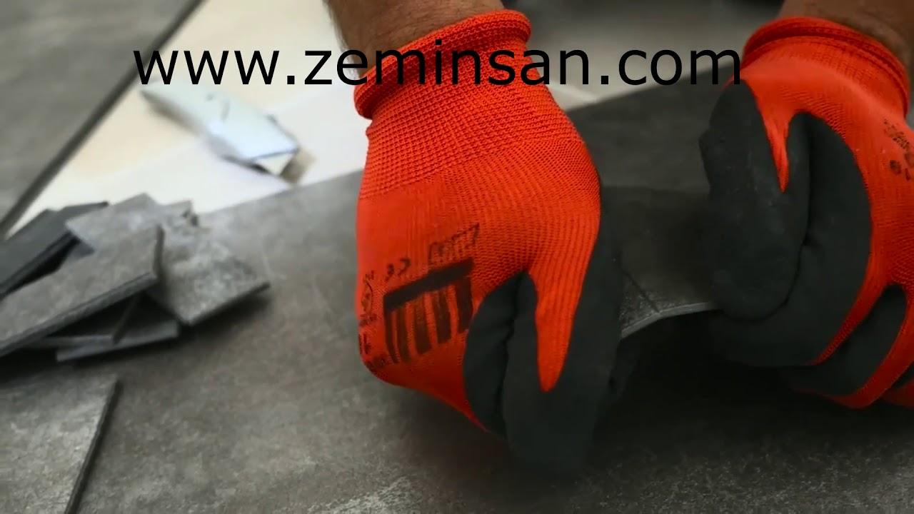 Dekorativ Zemin - LVT,  LVP Lüks Vinyl Tile Parke  Döşeme Click Uygulaması 0212 596 65 12