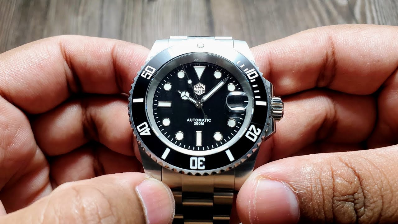 The KING Of Submariner Homages? | San Martin v3 SN017-G Review