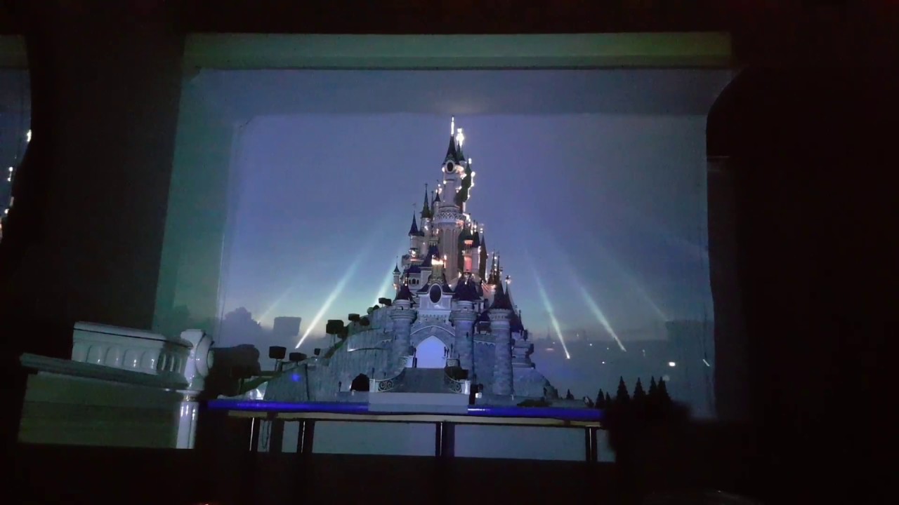 Disney Dreams in Château de la Belle au Bois Dormant Paper Model