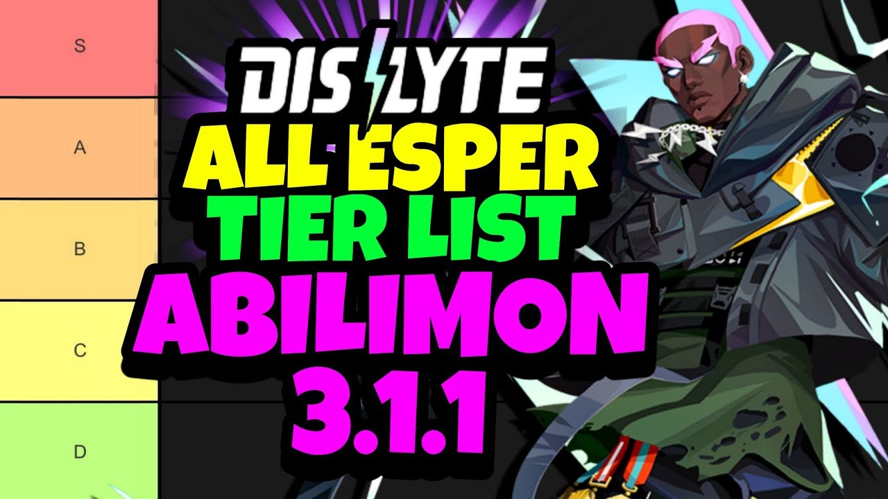 GLOBAL 2022 ABILIMON TIER LIST (3.1.1) | DISLYTE