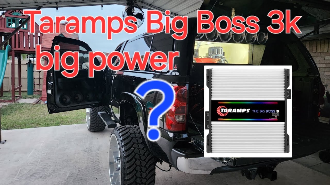 Taramps Big Boss 3k на 4 Fi audio 3.9 black neo 18s TESTING (La Taz)