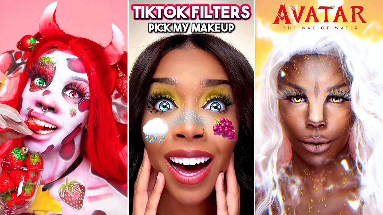 CUTE ✅ or FAIL? ❌ Tiktok Filters Pick My Makeup!