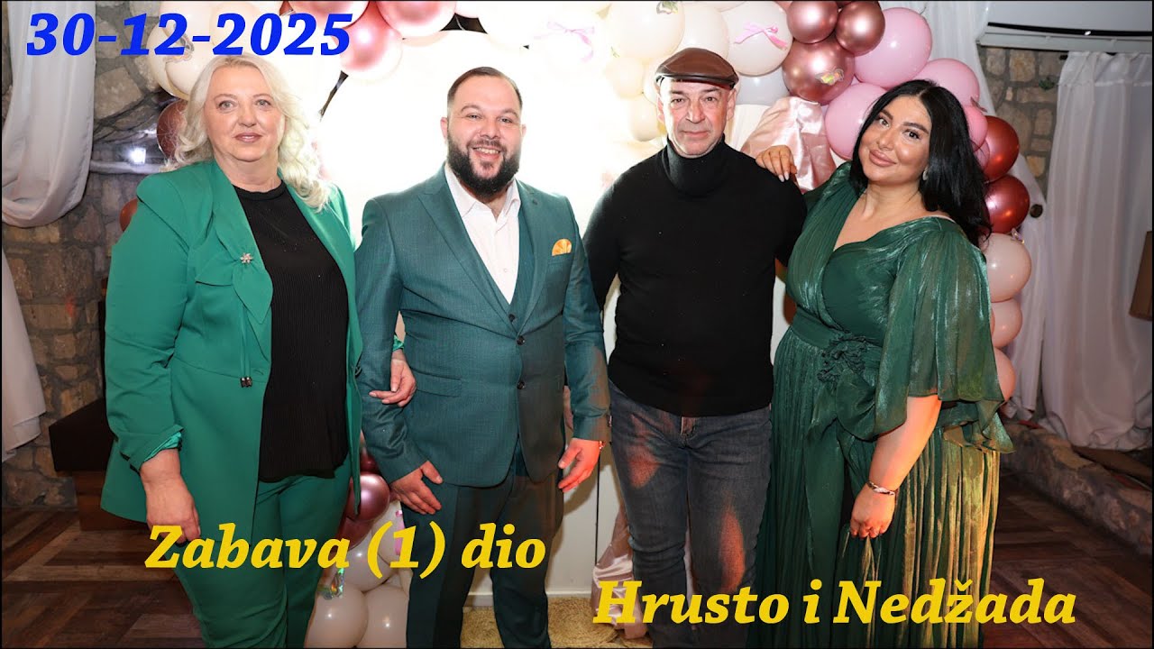 Zabava Hrusto i Nedžada Hučić 30-12-2025  (1) dio Muz-LEKY I ELNAD Robinzon-Lukavac Asim Snimatelj