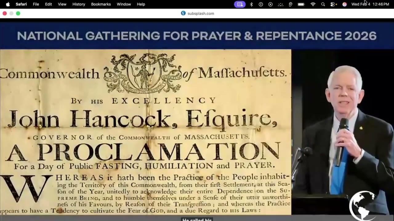 Founding Fathers' Prayer for Repentance