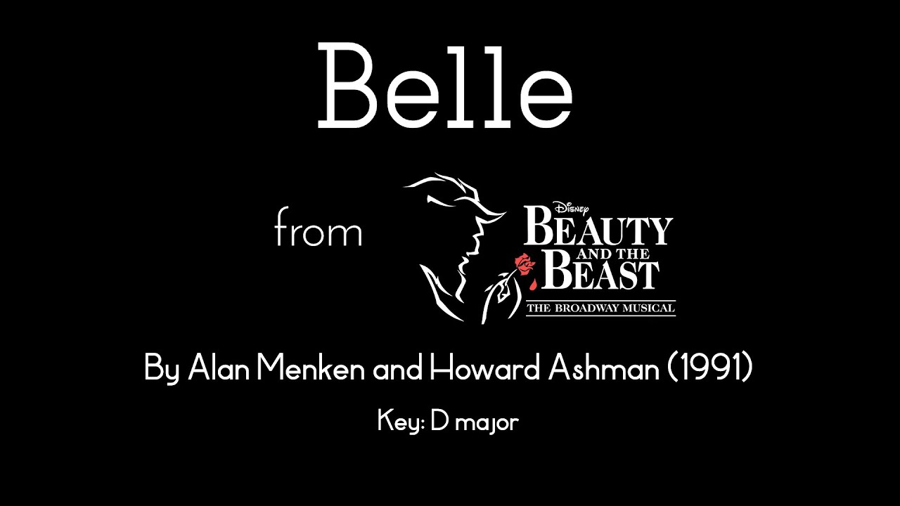 Belle (karaoke/instrumental) - Beauty and the Beast (musical)