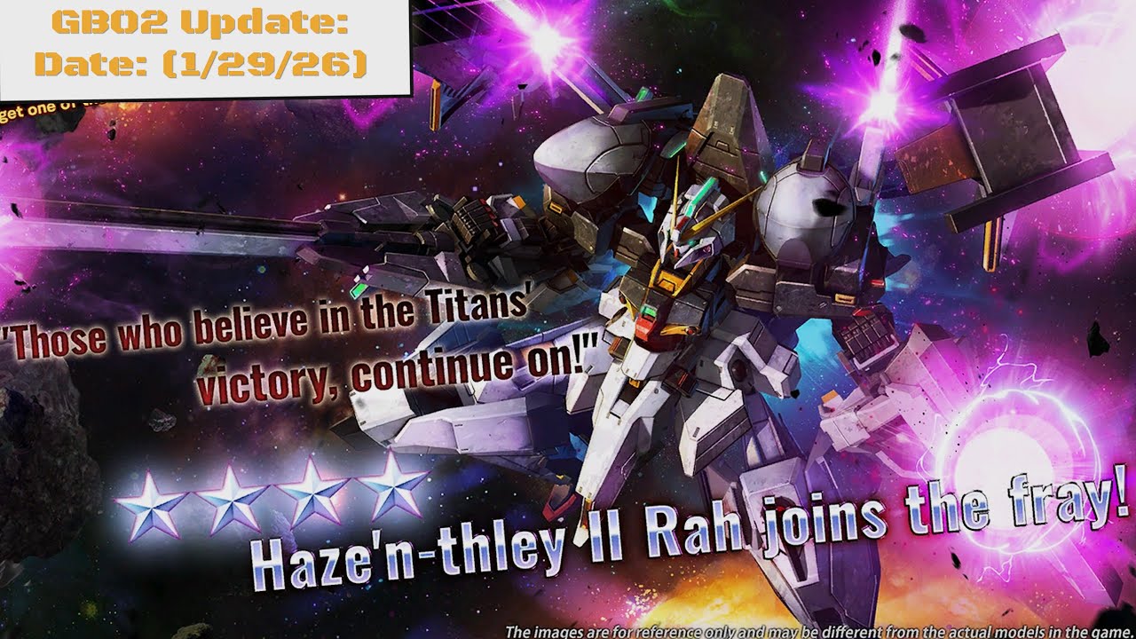 GBO2 Update: (1/29/26) The awesome looking Haze'n-thley II Rah joins the fray!