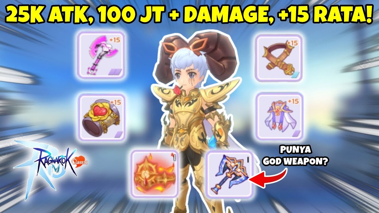 MELIHAT SULTAN MECHANIC +15 RATA! TEMBUS 100 JT ++ DAMAGE? | RAGNAROK M CLASSIC