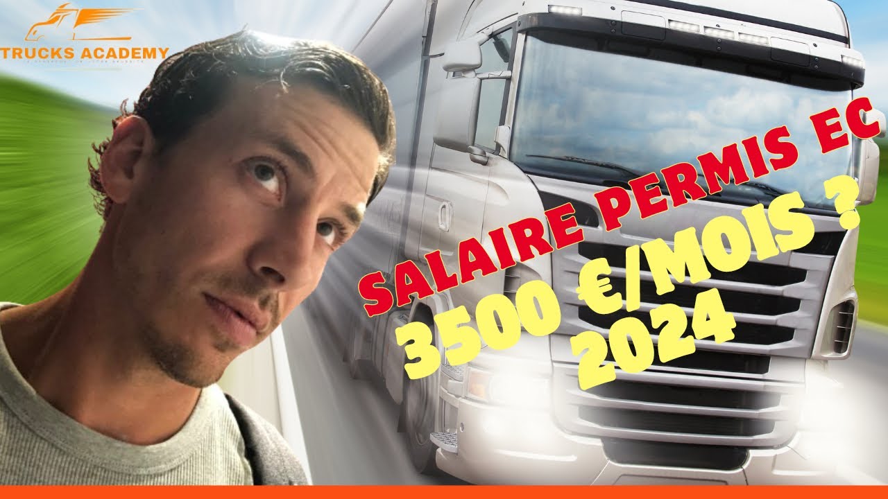 Salaire chauffeur Poids lourd (EC) en 2024 ?