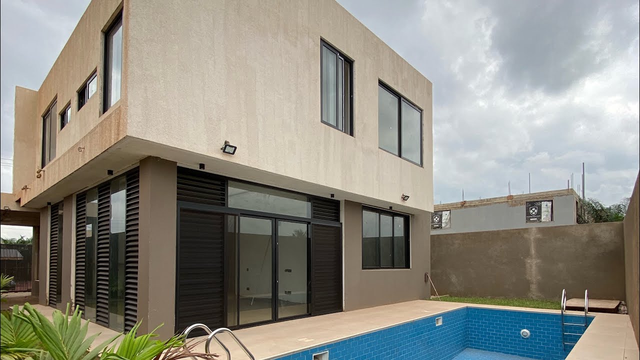 Four Bedroom House in Teiman-Accra ll Swimming Pool ll Home Office ll $180K