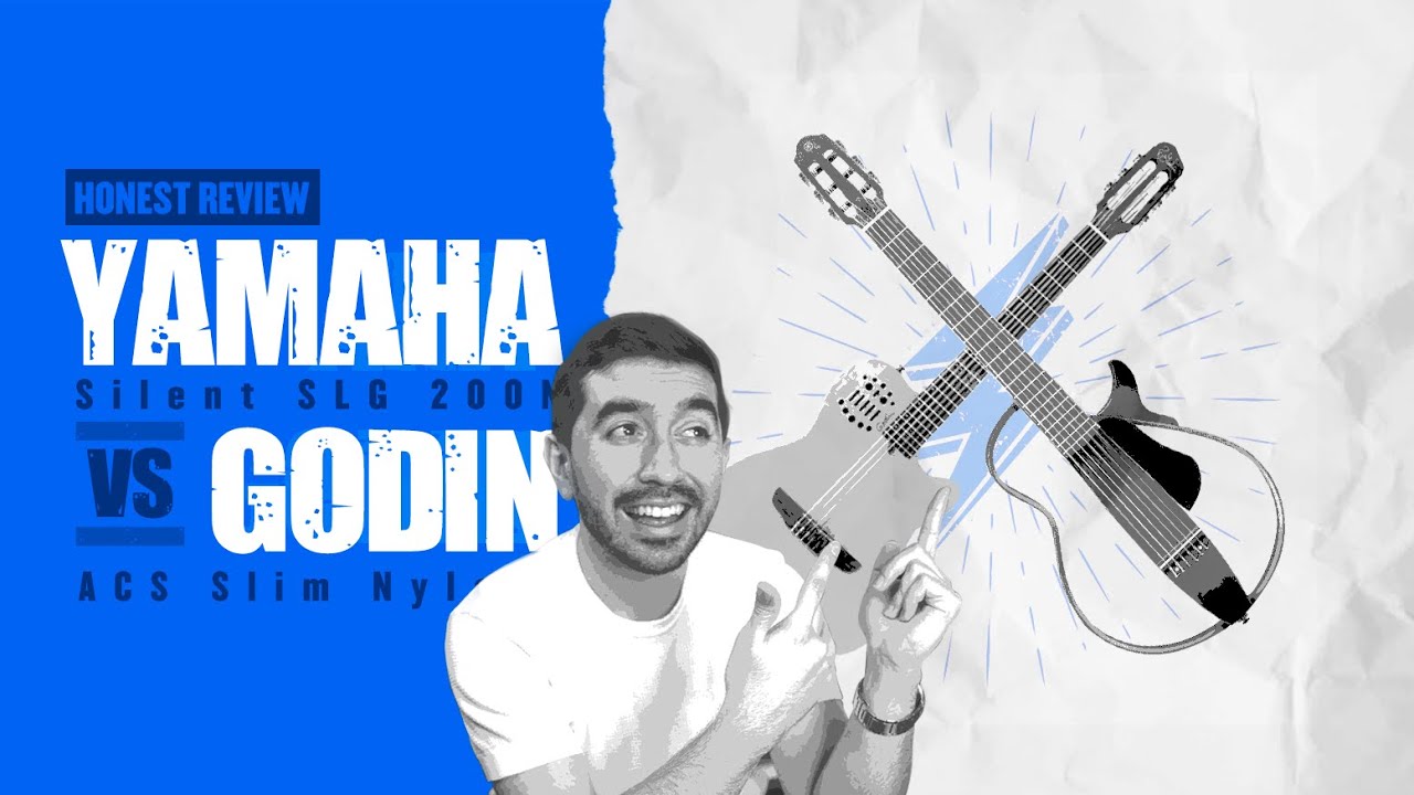 Yamaha Silent SLG 200N Vs Godin ACS Slim Nylon , La verdad (REVIEW HONESTO)