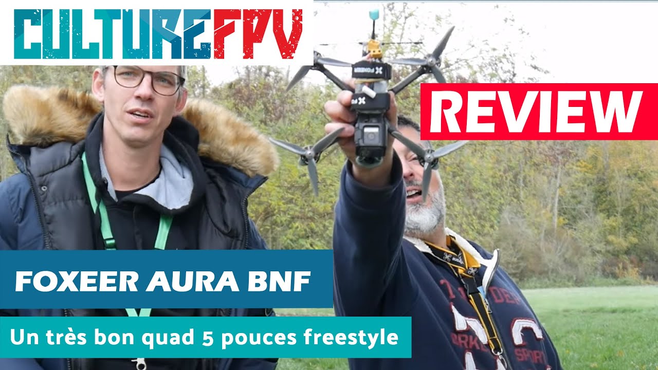 Foxeer Aura BNF, un très bon quad 5 pouces freestyle