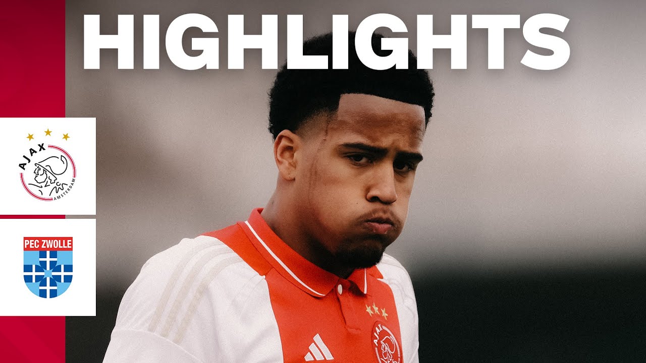 TEN GOALS in this youth match 🧮 | Highlights Ajax O17 - PEC Zwolle O17